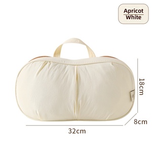 Tas Penyimpanan <span class=keywords><strong>Bra</strong></span> Tahan Air dengan Ritsleting, Kotak <span class=keywords><strong>Organizer</strong></span> Portabel Kapasitas Besar untuk Perjalanan & Rumah Tangga - Product Image 2