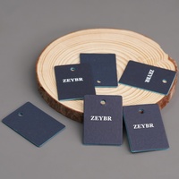Etiquetas de Papel Personalizadas de Alta Gama OEM/ODM con Impresión en Lámina Dorada para Bolsos, Maletas y Zapatos