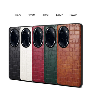 Coque de protection sans fil Denior Premium en similicuir croco pour HONOR Magic 7/6/5/100/90 Series - Prise en main sécurisée, confort et luxe - Product Image 6
