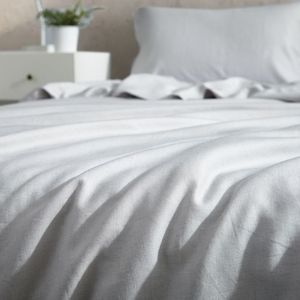 Nữ Hoàng Kích Thước Tre Giường Sheets Set 400 Chủ Đề Đếm Trắng Dâu Tằm Lụa Giống Như Phòng Ngủ Bộ Đồ Giường Set - Product Image 3