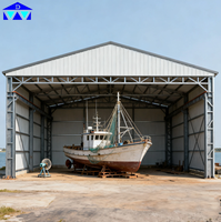 Astillero de Estructura de Acero Galvanizado de Bajo Costo para Construcción Naval, Fabricación de Diques Secos, Instalación de Construcción de Barcos en Malí