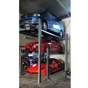 3 Level Car Triple Stacker Parking Lift