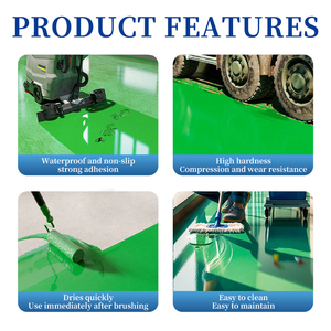 Ready Mix DIY Exterior Pintura de resina <span class=keywords><strong>epoxi</strong></span> para exteriores <span class=keywords><strong>Autonivelante</strong></span> para pisos de concreto para revestimiento de pisos de concreto - Product Image 5