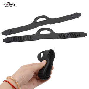 สายรัดฟินดำน้ำ TPR แบบปรับได้ ป้องกันการลื่น สำหรับอุปกรณ์ดำน้ำ - Product Image 1