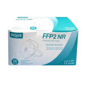قناع FFP2 للاستخدام اليومي، جهاز تنفس يستخدم لمرة واحدة مع أربطة أذن، معتمد من CE، متاح بعلامة تجارية خاصة، قناع واقي - Product Image 6