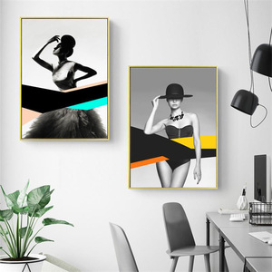 Pintura creativa de arte corporal para decoración de hotel, <span class=keywords><strong>carteles</strong></span> e impresiones de arte de pared, al por mayor - Product Image 4
