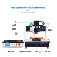 Machine à souder laser PLC Core Entièrement automatique Type de bureau Alimentaire Pcb Microphone Fil Alimentation Boule à souder Pâte à souder 1 an