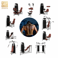 Ensemble de barres d'haltères ZY Commercial, barres droites et incurvées à poids fixe, équipement de musculation pour centre de fitness