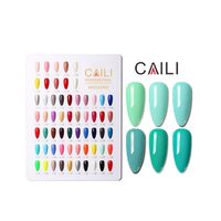 Kit de Vernis à Ongles Gel Professionnel avec Faible MOQ, Collection de 60 Couleurs en Flacons de 7,5 ML, Manucure Gel à Tremper
