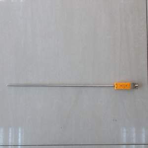 مقياس حرارة مزدوج مزود بقابس مدرع من النوع K طراز KZWK/K-161، مسبار مرن لدرجات الحرارة العالية، مقاوم للماء IP65، من الفولاذ المقاوم للصدأ، يدعم التصميم حسب الطلب، ضمان لمدة سنة واحدة - Product Image 5