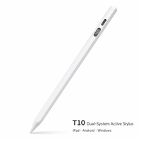 Lápiz Óptico Activo al por Mayor Compatible con iPad, Android, Windows, Pantalla LED, Carga Rápida Tipo-C, Sin Bluetooth, Fabricante OEM
