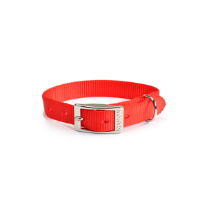 COLLARE IN NYLON ROSSO 25X600MM - Product Image 1