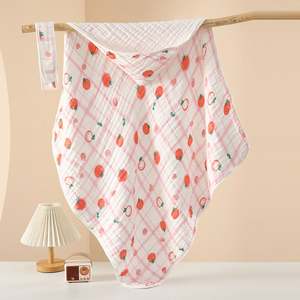 Serviette de bain à capuche en microfibre pour enfants, 100% coton tissé avec impression numérique de dessins animés, cape pour l'heure du bain des enfants - Product Image 1