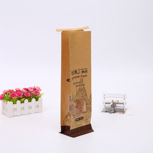 Sacs alimentaires kraft personnalisés et écologiques, scellables, avec impression numérique, pour le stockage de pâtisseries artisanales et les présentoirs de vente au détail d'épicerie - Product Image 4