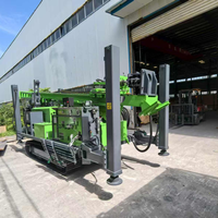 Nouvelle foreuse diesel à forage profond, système hydraulique puissant, composants de roulement haute stabilité pour l'exploration minérale dans les roches dures