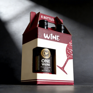 Boîte à <span class=keywords><strong>champagne</strong></span> personnalisée pour petites entreprises, Nouvel An, Fête des Pères, chic, biodégradable, tendance, pliable, CMYK, boîte à vin - Product Image 3