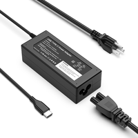 Chargeur d'ordinateur portable, adaptateur d'alimentation universel 65W, adaptateur Type-C pour HP, Lenovo, Samsung, Asus, Acer, chargeur DC