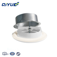 Diffuseur d'air métallique pour la ventilation, accessoires de ventilation, raccords de conduits, systèmes de ventilation d'air frais centralisé pour hôpitaux et CVC