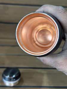 Pure Copper Bottle with Non Slip Base for Office <b>Desk</b> Daily Hydration Ayurvedic Health Benefits Drinking Use for Export Price - Product Image 3