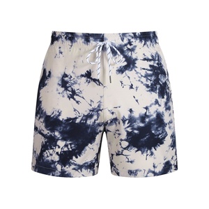 Shorts pour hommes JAC22 W6023 à séchage rapide, imprimé floral, grande taille, décontractés, pour le sport et la plage, avec fermeture élastique à la taille - Product Image 1