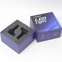 Caja de Embalaje de Cartón Personalizada de Fábrica de Foshan para Faros Delanteros de Motocicleta con Bombilla LED para Automóvil