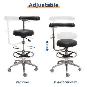 Sincoo Pedicure Chair Spa Nail Salon Technician Stool Customizable Color High Load Bearing Massage LED Drainage - Product Image 3
