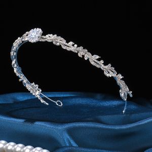 <span class=keywords><strong>Couronne</strong></span> de mariée de style vintage euro-américain à double couche avec strass, exquise pour concours de beauté, en alliage et pierres de cristal - Product Image 3
