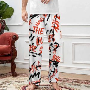 <span class=keywords><strong>Pantalon</strong></span> de <span class=keywords><strong>pyjama</strong></span> pour hommes de Offre Spéciale de haute qualité imprimé sur mesure avec poches caractéristiques thermiques et respirantes - Product Image 3
