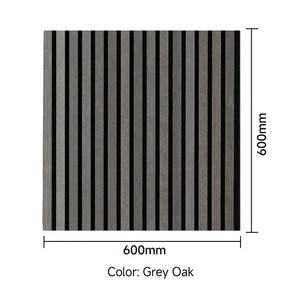 Panneau acoustique mural en placage de bois naturel écologique moderne SANYUAN, best-seller, NRC 80%, couleur personnalisée pour le hall d'hôtel - Product Image 6