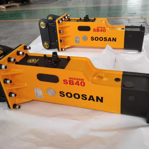 SOOSAN SB40 Box Rock <b>Hammer</b> MAIN BODY PRODUCT DIRECT FACTORY SUPPLY ONE YEAR WARRANTY STANDARD FEATURES INCLUSIVE - Product Image 1