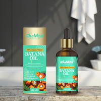 Huile de Batana pure à base de plantes du Honduras pour la croissance des cheveux - Formule biologique extraite à froid 2-en-1 anti-démangeaisons utilisée par les peuples indigènes
