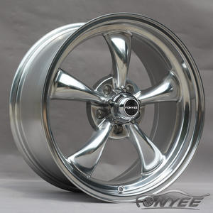 Jantes en alliage automobile F99456 de haute qualité avec <span class=keywords><strong>logo</strong></span> personnalisé, 15, 18, 20 pouces, chrome argenté, 5 trous, 5x114.3, pour <span class=keywords><strong>BMW</strong></span>, Mercedes, Audi - Product Image 2