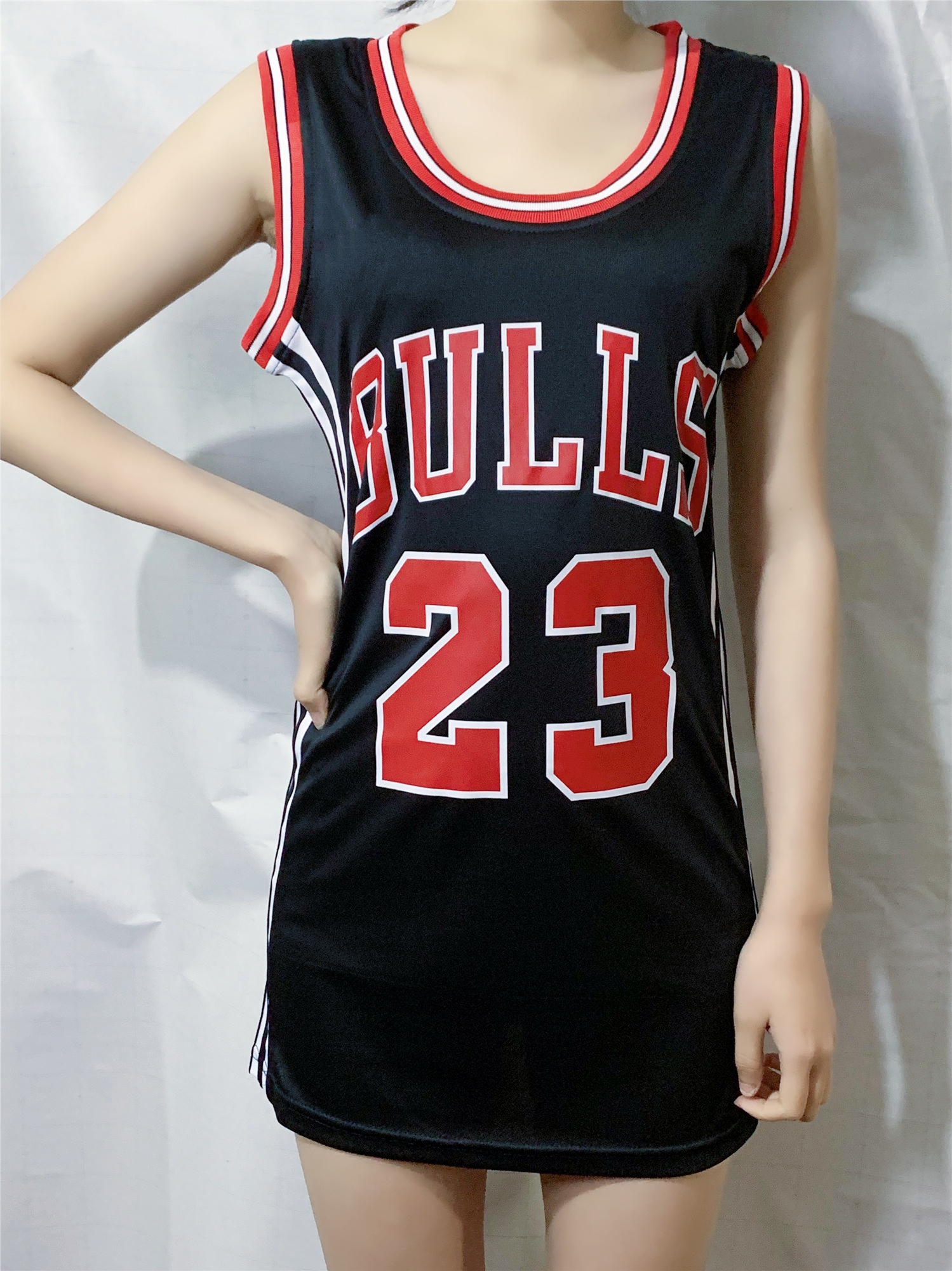 athletic jersey dress White/Navy Sport Dress