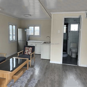 Certificat CE 2 Chambres Conteneur Bon marché Entrepôt préfabriqué Tinyhouses Maison en conteneur à deux étages pour Trailer Park <span class=keywords><strong>Tunisie</strong></span> - Product Image 5