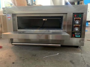 Hoàn toàn tự động thép không gỉ gas điện đơn/đôi/ba tầng nướng Lò nướng Thiết bị làm bánh - Product Image 5