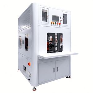 Machine de soudage par points automatique à double face pour batteries cylindriques 18650 au lithium, pour la ligne d'assemblage de batteries lithium-ion - Product Image 1