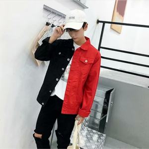 Chaquetas Vaqueras para Hombre al por Mayor, Estilo Moderno, Corte Ajustado, Bloques de Color - Product Image 5