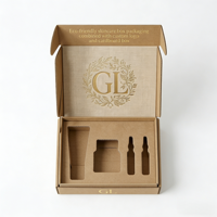 Caja de Embalaje Ecológica para Productos de Cuidado de la Piel con Logotipo Personalizado y Caja de Cartón