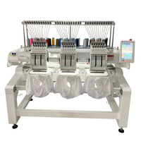 Petite machine à broder pour usine de transformation, structure compacte, ne prend pas de place supplémentaire dans l'atelier de production