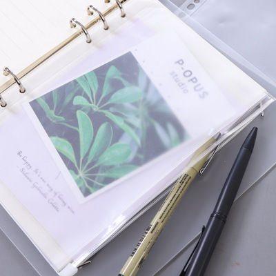 Lot De 24 Pochettes Classeur A6 En PVC Transparent - Imperméables, 6 Trou S - Pour Photos, Cartes, Factures - 2