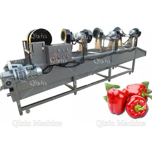 With function dewater cool deoil dehydrated vegetable production line fruit dehydration line cassava dewatering machine