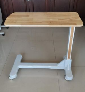 Meja Makan dapat digerakkan medis atas tempat tidur meja makan hidrolik samping tempat tidur atas meja untuk pasien rumah sakit - Product Image 3