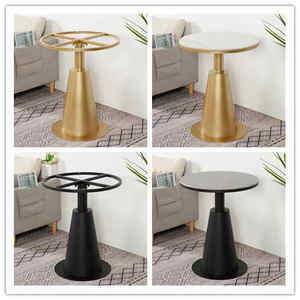 Soporte de Patas de Mesa de Acero al Carbono Estilo Italiano para Mesa de Comedor/Negociación con Base de Piedra, Soporte de Patas para Mesa Auxiliar de Hotel/Bar - Product Image 3