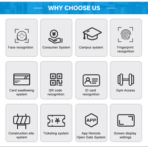Sistema di Controllo Accessi con Riconoscimento Facciale e Codice QR ACS AUTO, Tornello Automatico a Tripode in Acciaio Inox Anti-Tailgating - Product Image 3