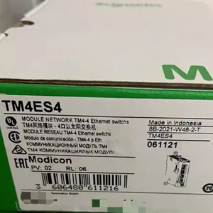 Novo Controlador de Programação PLC Dedicado para Automação Industrial TM4ES4 Original em Estoque - Product Image 1