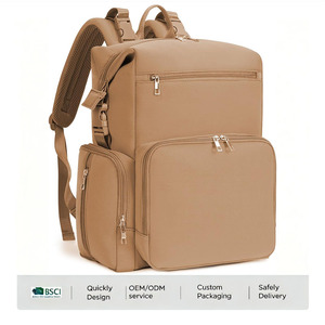 Bolsa <span class=keywords><strong>de</strong></span> Pañales <span class=keywords><strong>de</strong></span> Gran Capacidad para Maternidad, Impermeable, <span class=keywords><strong>de</strong></span> Neopreno, Portátil, Mochila <span class=keywords><strong>de</strong></span> Viaje para Mamá y Bebé - Product Image 1