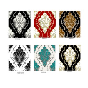 Papel pintado vendedor caliente clásico del pvc 3d, papel pintado de <span class=keywords><strong>la</strong></span> <span class=keywords><strong>raya</strong></span> del hogar del papel de empapelar del <span class=keywords><strong>restaurante</strong></span> - Product Image 1