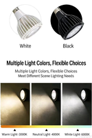 Lampe de culture à spectre complet en aluminium Cob 20W 30W E26/E27 pour plantes, système hydroponique d'intérieur, serre, tente de culture, Phytolamp