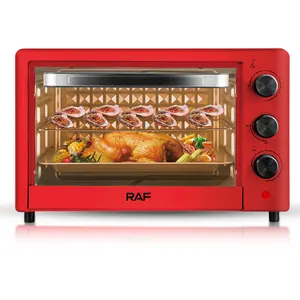 Raf Thương Hiệu Hộ Gia Đình Đa Chức Năng 24L Điện Bàn Nướng Bánh Mỳ Lò Nướng Bánh Pizza Nướng Thông Minh Lò Với Bộ Đếm Thời Gian