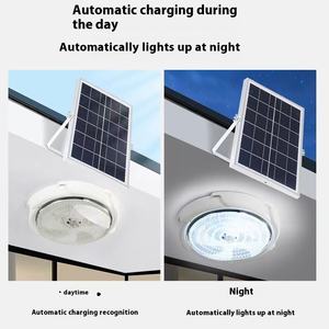 Круглый потолочный светильник, 20 Вт, 100 Вт, 200 Вт, пульт дистанционного управления, Отдельная панель, умное Внутреннее освещение для дома, освещение для сельской местности, солнечное потолочное освещение - Product Image 2